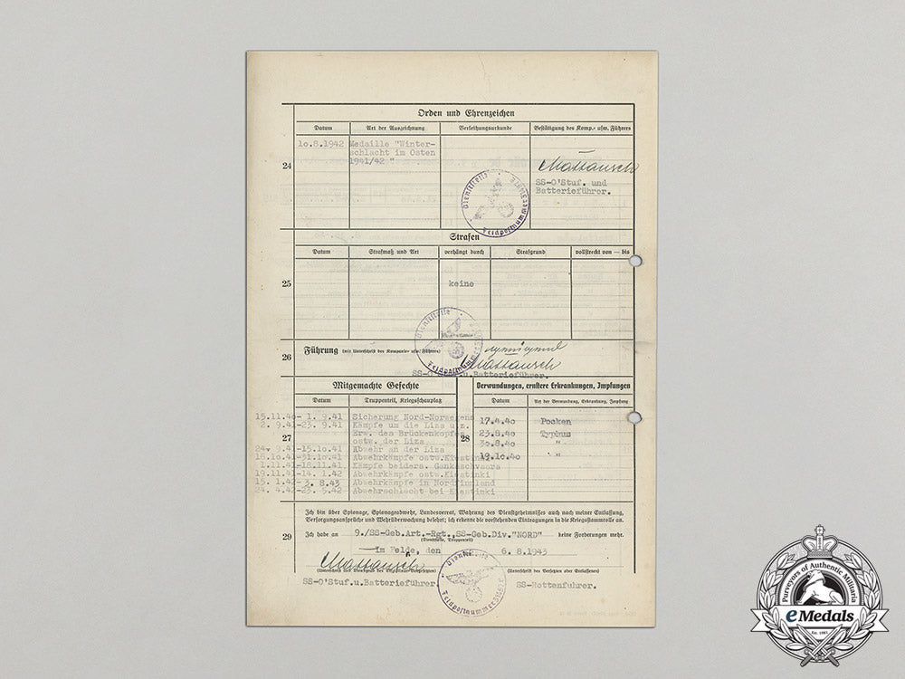 germany._a_service_record_of_ss-_sturmmann_günther_meuser,_ss_mountain_artillery_regiment,“_nord”_division_c17-5200