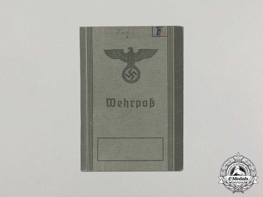 germany._a_wehrpaß&_health_book_to_obergefreiter_johann_fuchs,_wia_in_east_c17-5299