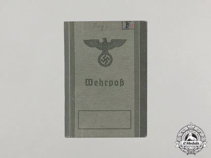 germany._a_wehrpaß&_health_book_to_obergefreiter_johann_fuchs,_wia_in_east_c17-5299