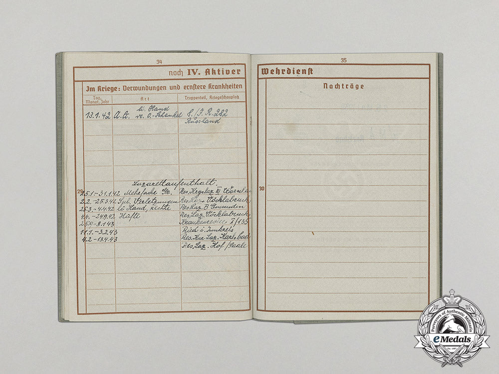germany._a_wehrpaß&_health_book_to_obergefreiter_johann_fuchs,_wia_in_east_c17-5307