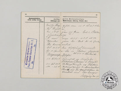 germany._a_prussian_military_id_to_sapper_nco_friedrich_krug(_ek2),_c.1914_c17-5341
