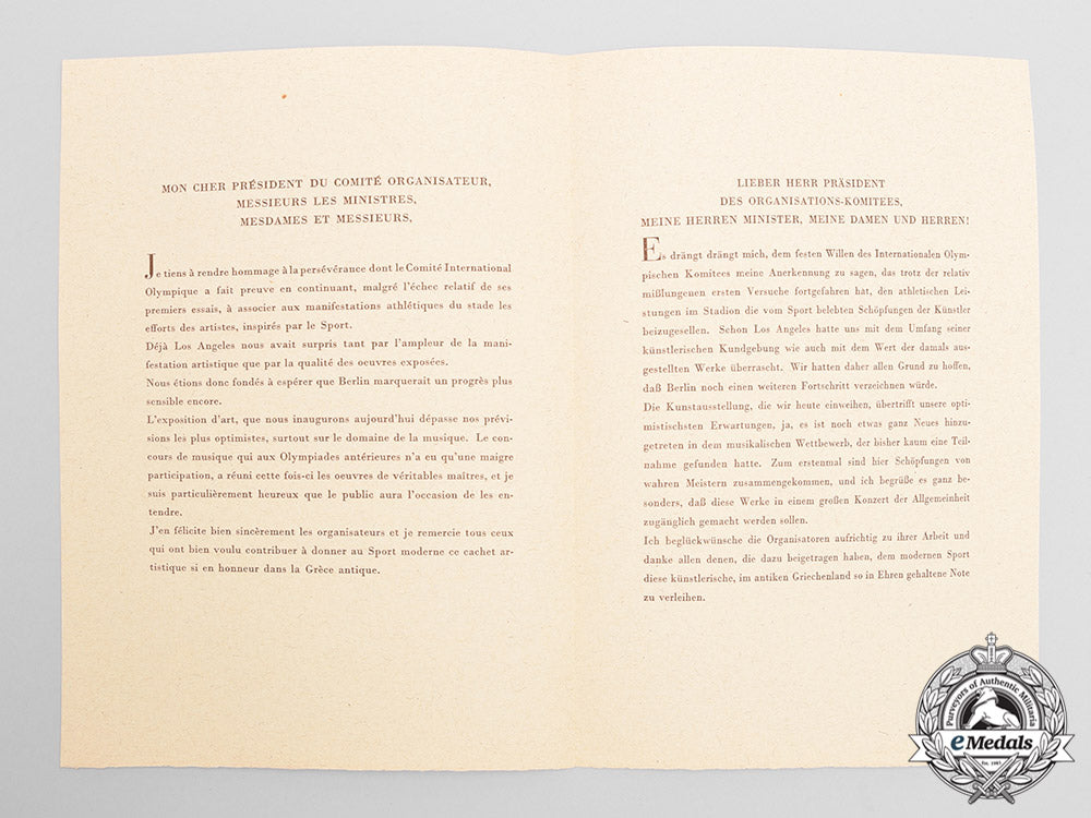 germany,_third_reich._a_scarce_set_of1936_olympic_art_exhibition_opening_speeches_with_menu_c17-541_1_1