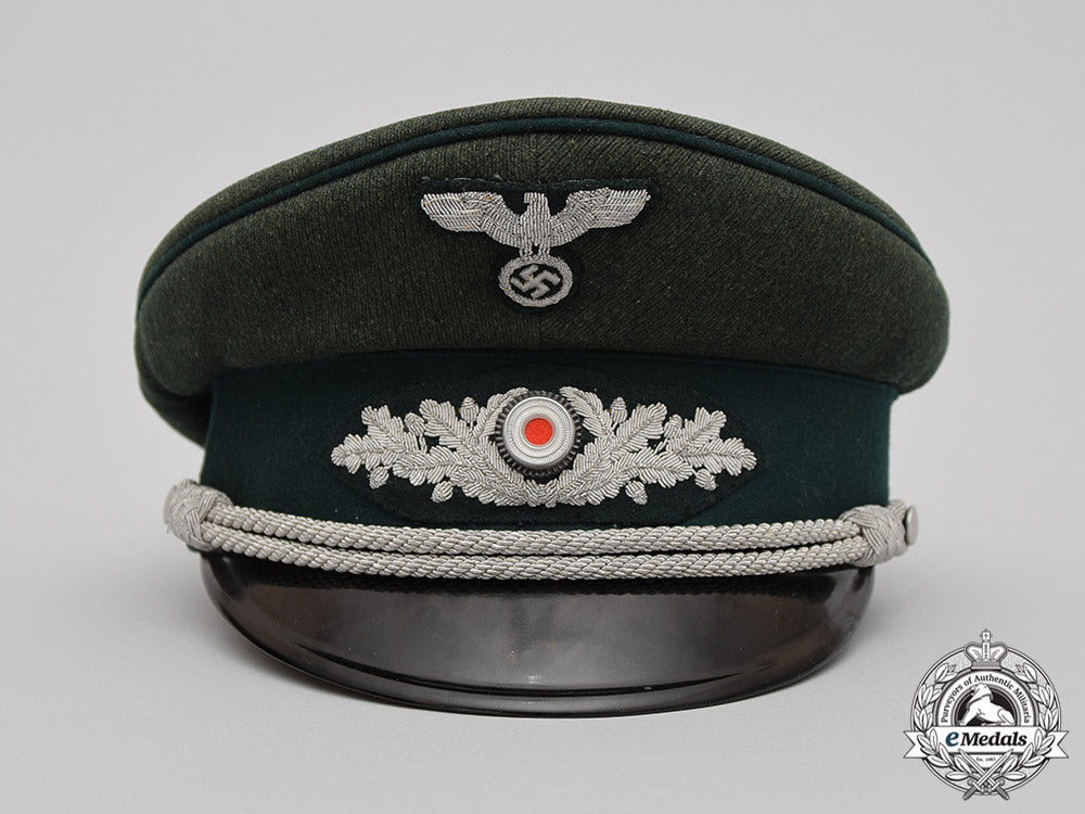 germany,_forestry._a_forestry_official’s_visor_cap,_by_deutsche_wertarbeit_c17-5556