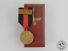 Germany. A Entry Into The Sudetenland Commemorative Medal With Case