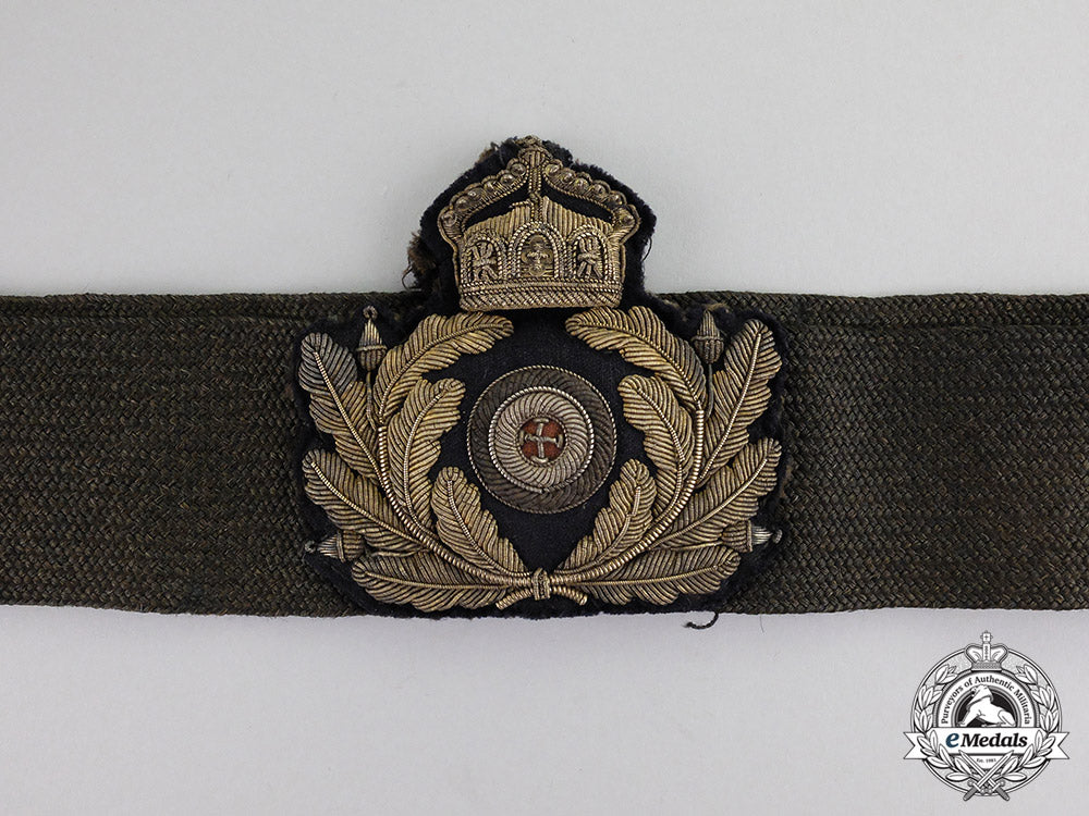 germany._an_imperial_navy_officer’s_cap_badge_with_band_c17-5728