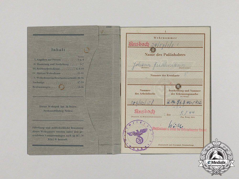 germany._a_wehrpaß_and_documents_to_gefreiter_johann_frischmann,_wia_at_sevastopol_c17-577_2