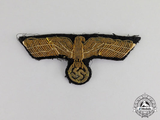 germany._a_kriegsmarine_officer’s_bullion_tunic_eagle,_uniform_removed_c17-5849