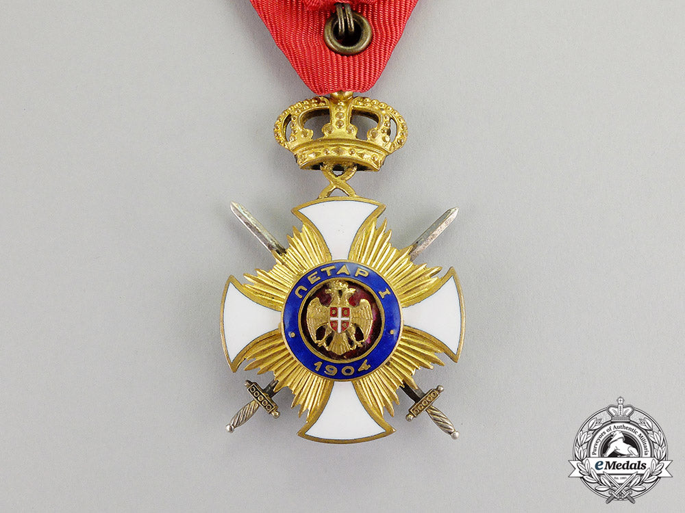 serbia,_kingdom._an_order_of_kara-_george_with_swords,_fourth_class_knight,_by_bertrand_c17-6018