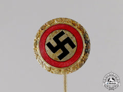 Germany. A Miniature Nsdap Golden Party Badge