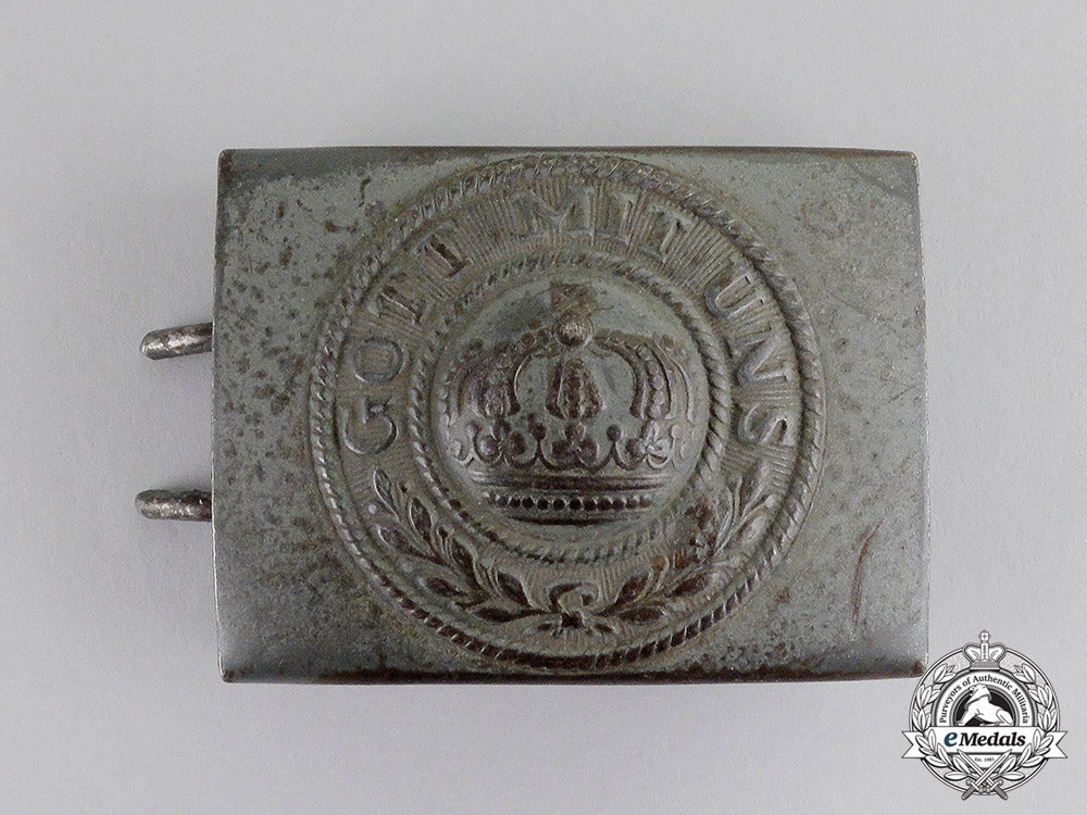 prussia._an_imperial_prussian_em/_nco’s_belt_buckle,_c.1915_c17-6398