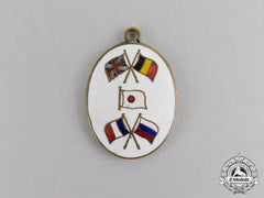 United Kingdom. A British/Belgian/Japanese/French/Russian Alliance Pennant