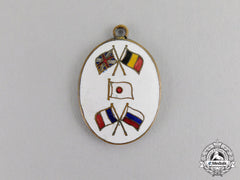 United Kingdom. A British/Belgian/Japanese/French/Russian Alliance Pennant