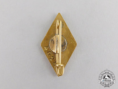 germany._a_large_hj_golden_honour_badge;_numbered40284_c17-6585