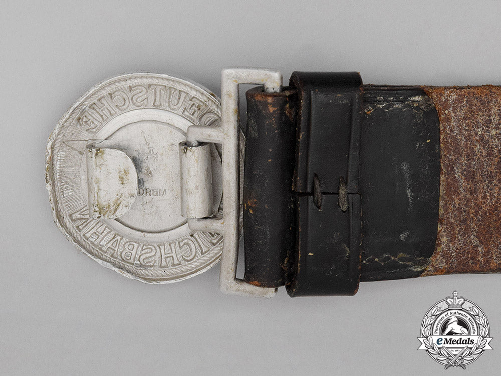 germany._a1933-1945_issue_railway_defence(_bahnschutz)_leader’s_belt&_buckle_c17-6711