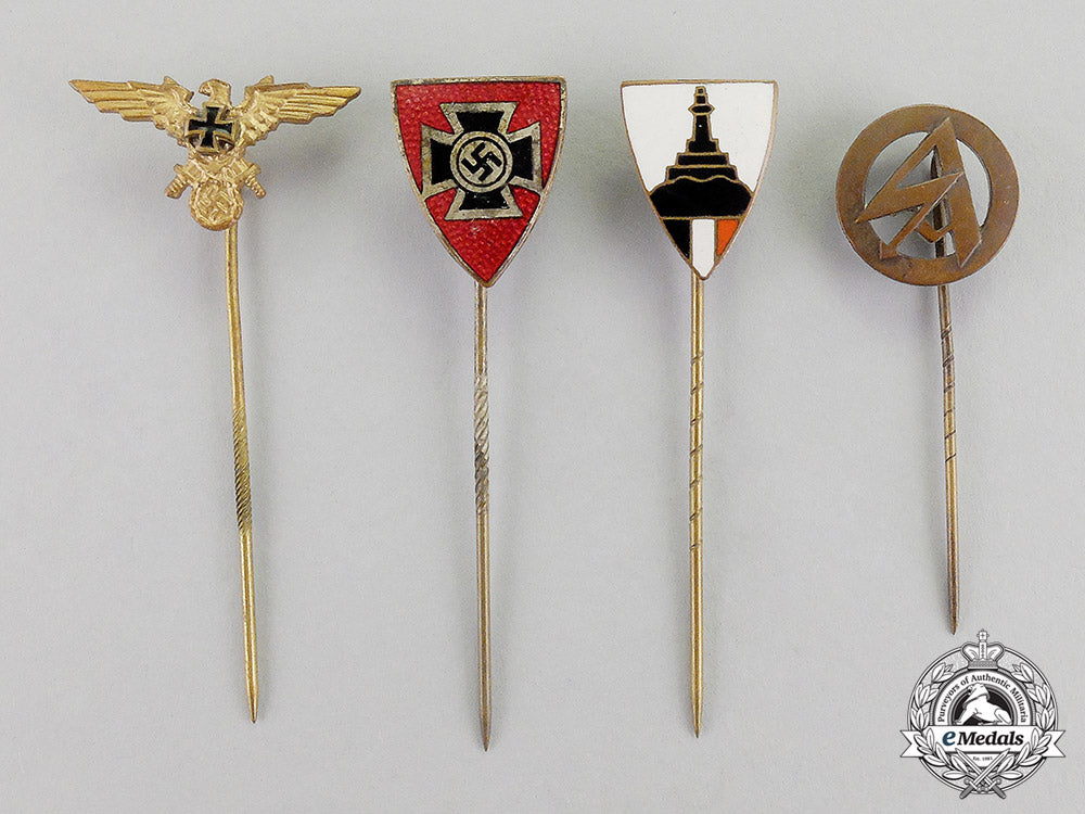 germany._four_third_reich_period_stick_pins_c17-6904