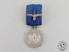 Germany. A 4-Year Long Service Award With Medal Bar Suspension