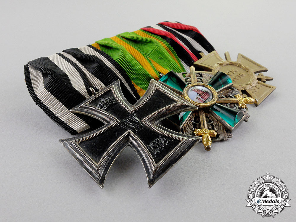 baden._an_order_of_the_zähringer_lion&_iron_cross1914_medal_group_c17-7158