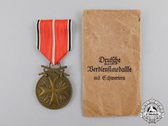 Germany. A Mint And Unissued Order Of The German Eagle; Bronze Merit Medal With Swords