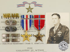United States. A 101St Airborne Band Of Brothers Officer's Gallantry Group For Bastogne