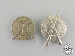 Russia, Soviet Union. Two Marksmanship Badges