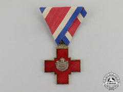 Serbia, Kingdom. A Decoration Of The Serbian Red Cross, C.1880