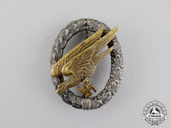 Germany. A Luftwaffe Fallschirmjäger Badge By C.e. Juncker Of Berlin