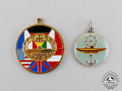 Germany. Two Post-War U-Boat Veteran’s Organization Badges