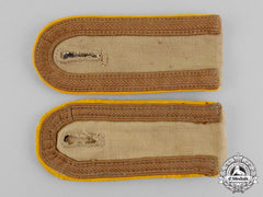 Germany. A Set Of Luftwaffe Daf (Africa Corps) Flying Units Nco Shoulder Straps