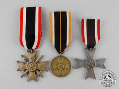 Germany. Three War Merit Medals And Crosses
