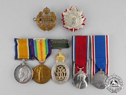 canada._a_group_to_major_v.m.howard,2_nd_battalion_queen's_own_rifles_of_canada&_royal_flying_corps_c17-8033