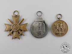 Germany. Three Wartime Period Medals, Awards, And Decorations