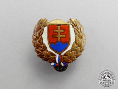 Slovakia. A Hlinka Slovak People's Party Membership Badge
