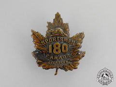 Canada. A 180Th Infantry Battalion "Sportsmen Battalion" Cap Badge