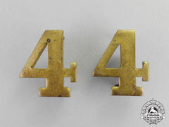 Canada. A Pair Of 4Th Infantry Battalion Shoulder Titles