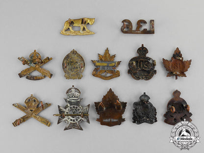 canada._a_lot_of_twelve_first_war_and_inter-_war_insignia_c17-8759