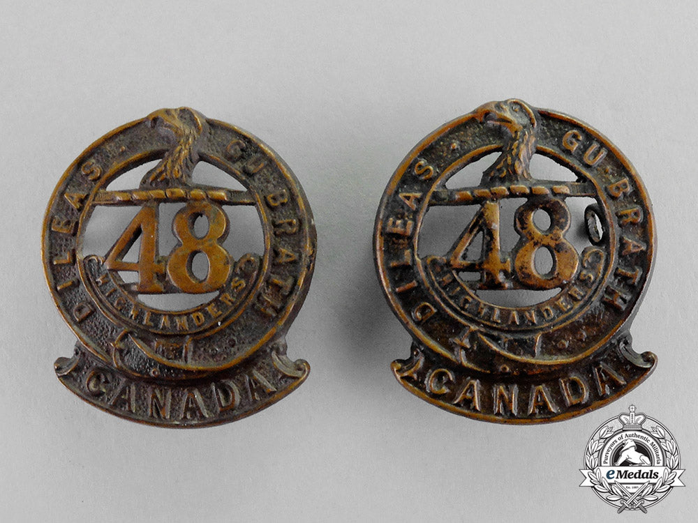 canada._a_set_of15_th_infantry_battalion"48_th_highlanders_of_canada"_collar_tabs_c17-8786