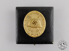 Germany. A Gold Grade Wound Badge By The Official Vienna State Mint