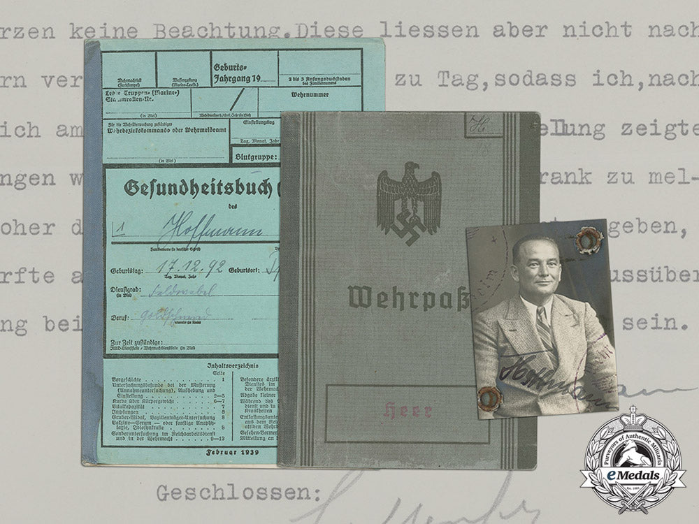 germany._a_wehrpaß&_health_book_to_feldwebel_otto_hoffmann_c17-9009