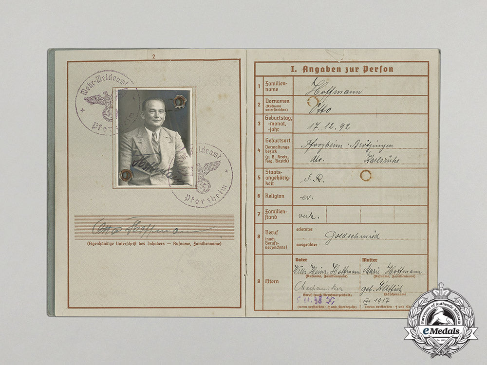 germany._a_wehrpaß&_health_book_to_feldwebel_otto_hoffmann_c17-9012