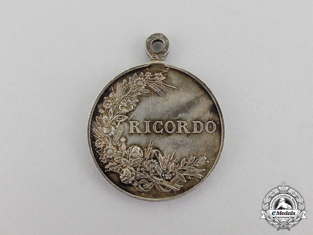 italy,_kingdom._a_medal_of_remembrance_of_the_royal_house,_silver_grade_c17-946