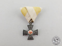 Prussia. A Miniature Imperial Order Of The Red Eagle Cross, Fourth Class