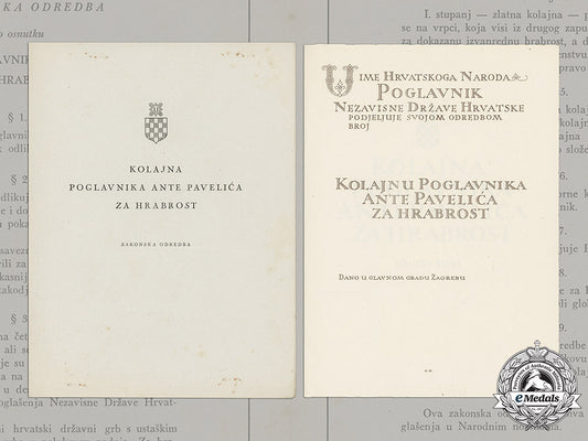 croatia,_independent_state._two_ante_pavelić_bravery_medal_documents_c18-012279