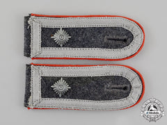 Germany. A Mint Set Of Matching Luftwaffe Flak Feldwebel Rank Shoulder Straps