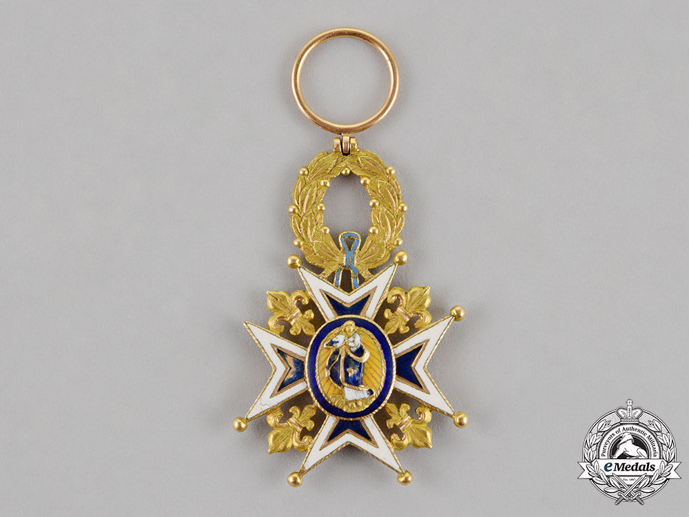 spain,_kingdom._an_order_of_charles_in_gold,1_st_class_knight,_c.1870_c18-012554