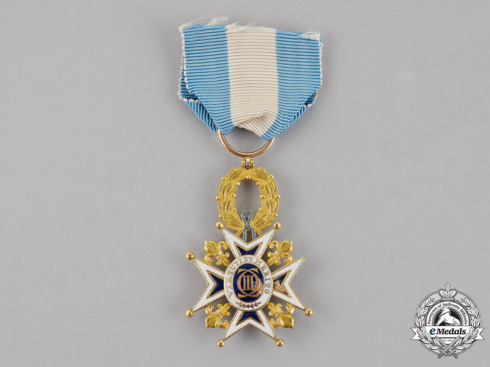 spain,_kingdom._an_order_of_charles_in_gold,1_st_class_knight,_c.1870_c18-012557