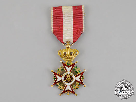 monaco,_principality._an_order_of_st._charles_in_gold,_i_class_knight,_c.1930_c18-012575