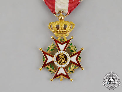 monaco,_principality._an_order_of_st._charles_in_gold,_i_class_knight,_c.1930_c18-012579