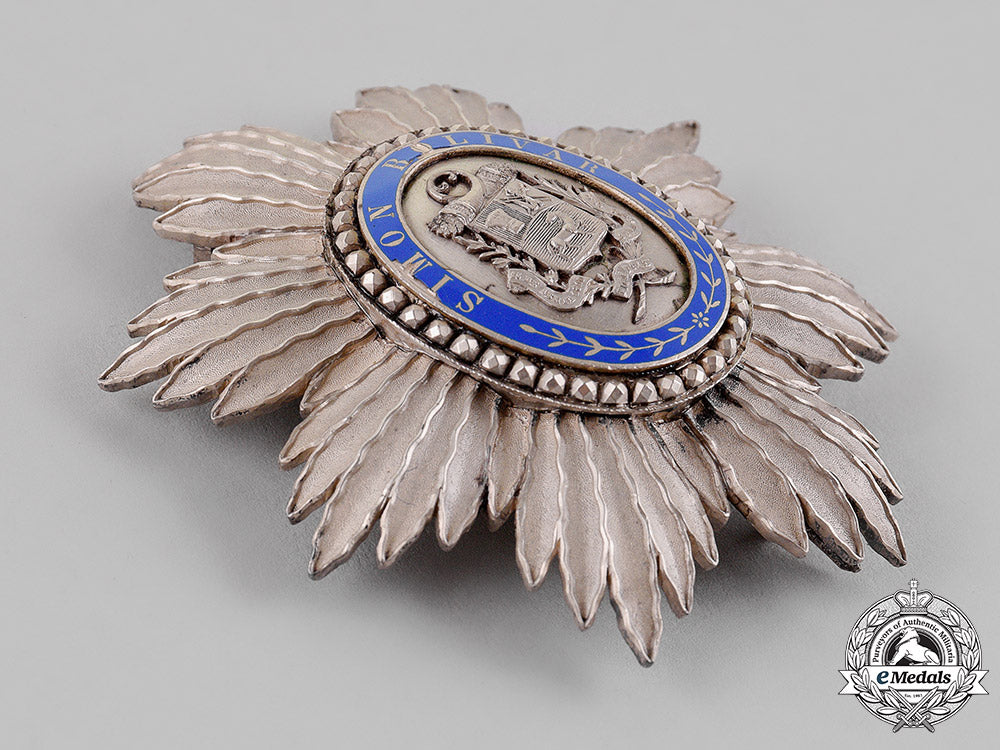 venezuela._an_order_of_the_liberator,3_rd_class_commander_star,_by_fayolle_pouteur,_c.1900_c18-012590