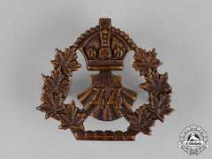 Canada. A 44Th Lincoln & Welland Regiment Cap Badge, C.1910
