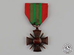 France, Occupied Italy. A Croix De Guerre, Very Scarce, C.1944